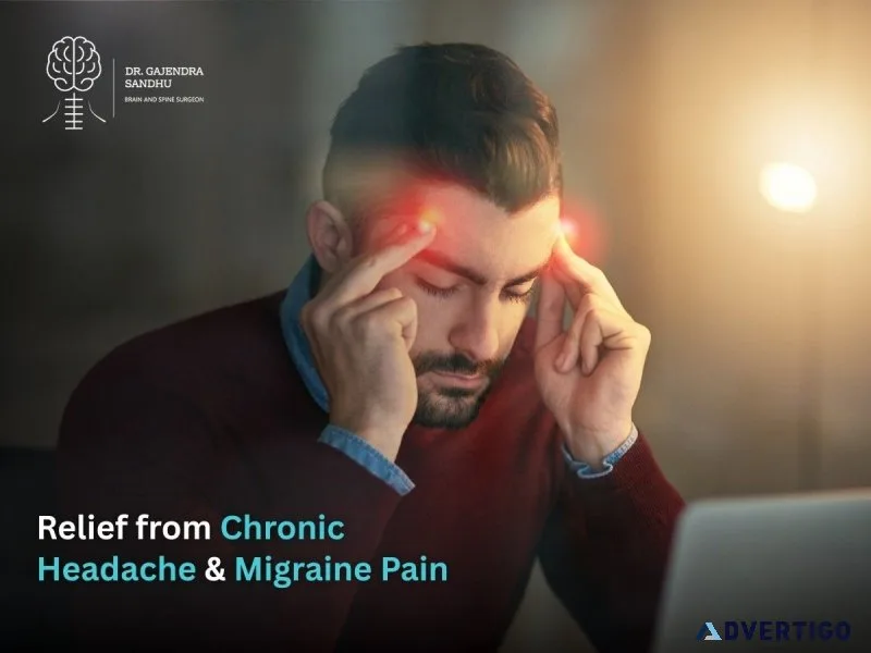 Relief from chronic headache & migraine pain