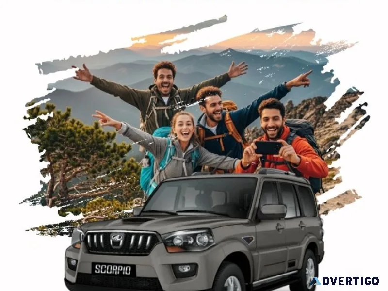 Mahindra scorpio car hire jaipur – shristi holiday services