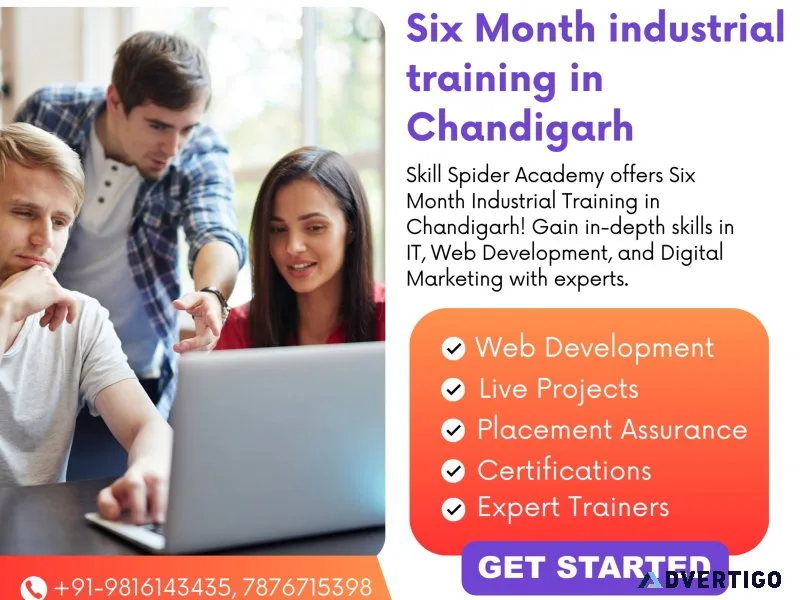 Join six weeks industrial training in chandigarh for practical s