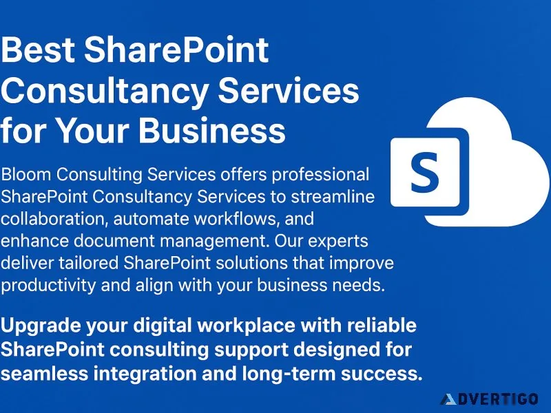 Best sharepoint consultancy services for your business