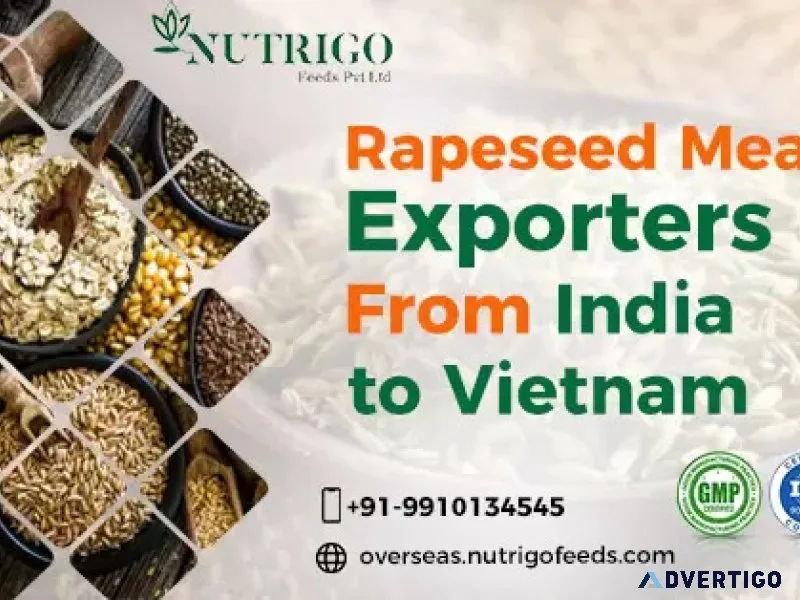 Leading rapeseed meal exporters from india for quality feeds