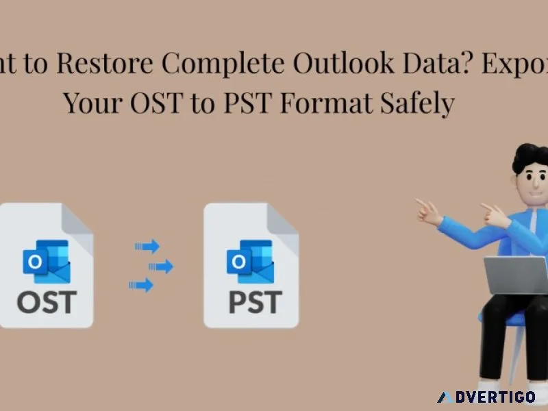 Want to restore complete outlook data? export your ost to pst fo