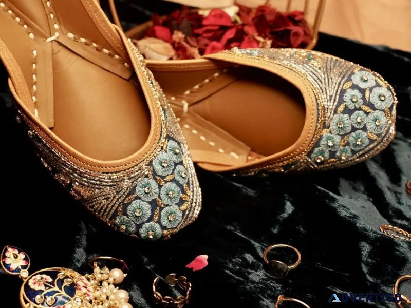 Bridal juttis were created to provide comfort and style during w