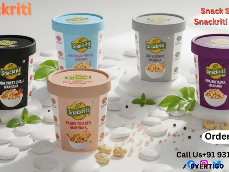 Top makhana manufacturer in noida | quality snacks