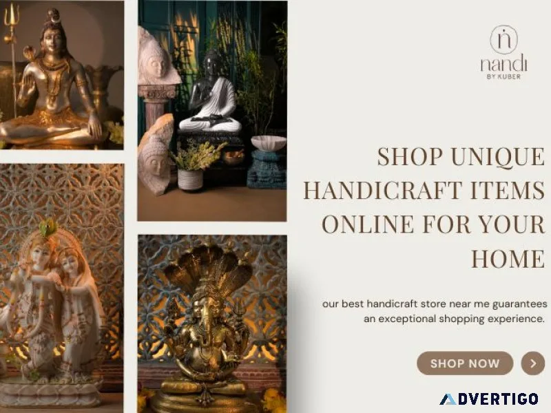 Shop unique handicraft items online for your home