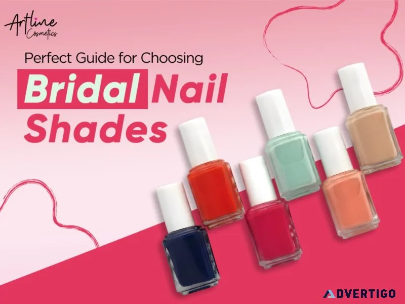 Perfect guide for choosing bridal nail shades