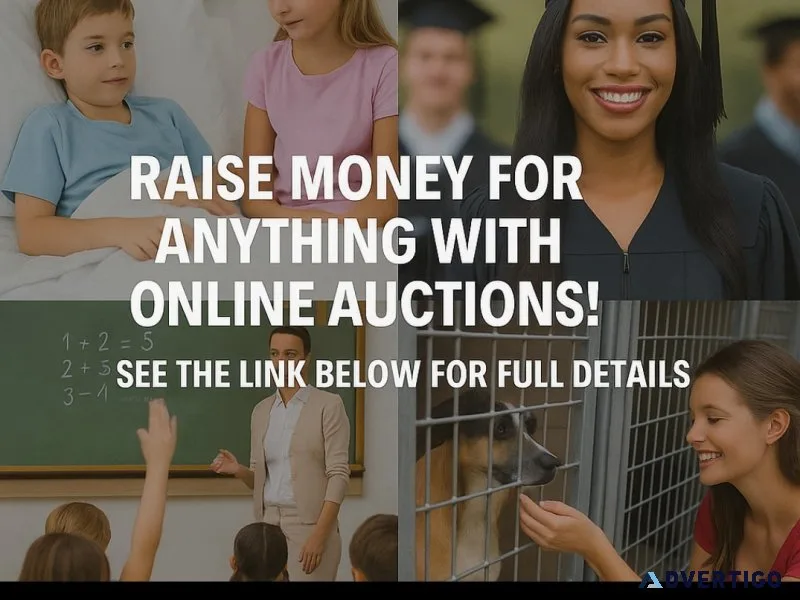Quick & Easy Fundraising—Launch Your Own Online Charity Auction