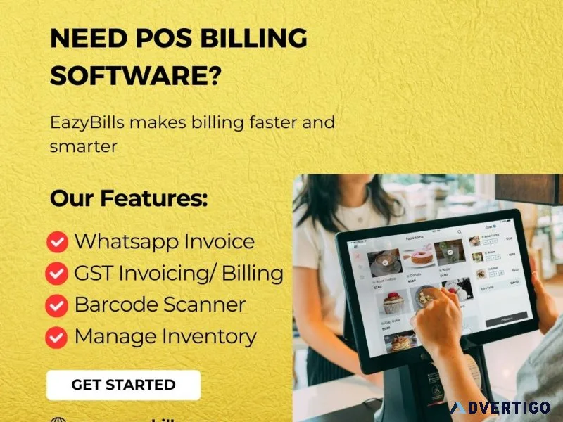 Upgrade to pos billing software with eazybills