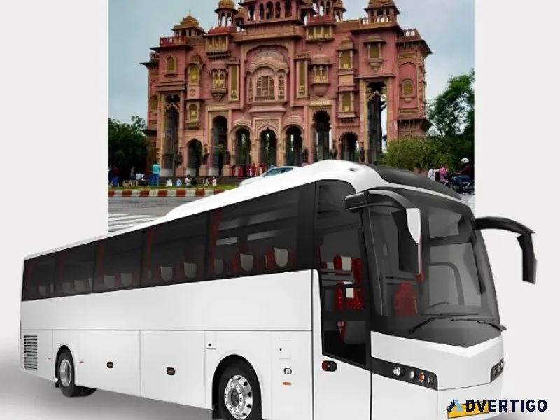 Luxury volvo bus, 45 & 49 seater bus rental jaipur