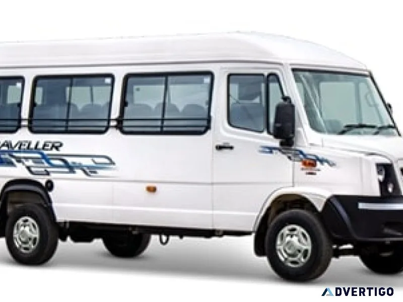 Rent a comfortable tempo traveller in varanasi
