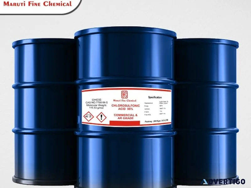 Why do industries prefer quality chlorosulphonic acid supply?