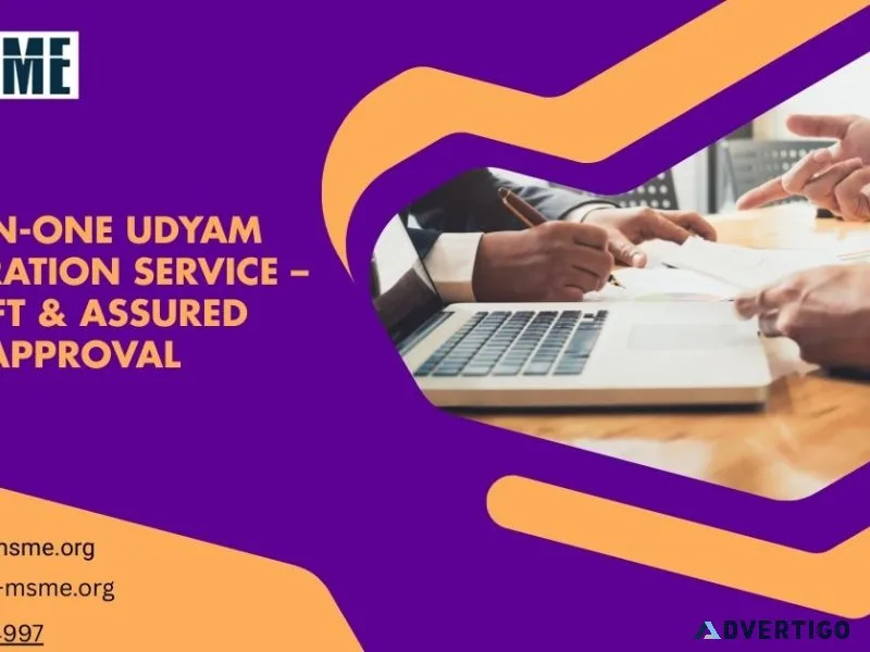 All-in-one udyam registration service – swift & assured approval