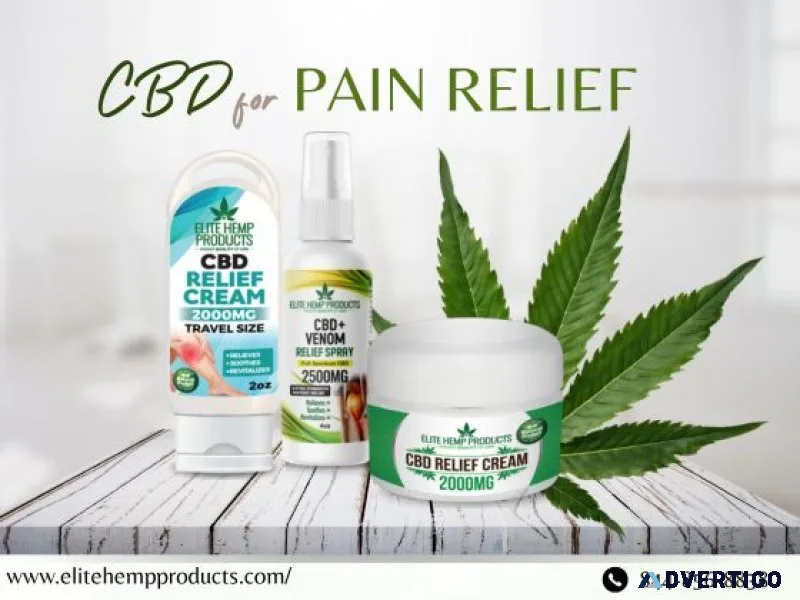 Cbd cream for pain relief – fast, natural comfort