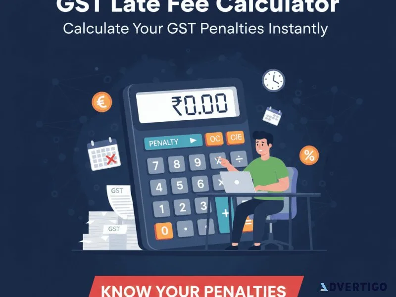 Instant gst late fee calculator online