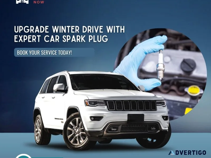 Upgrade car spark plugs for cold weather drives