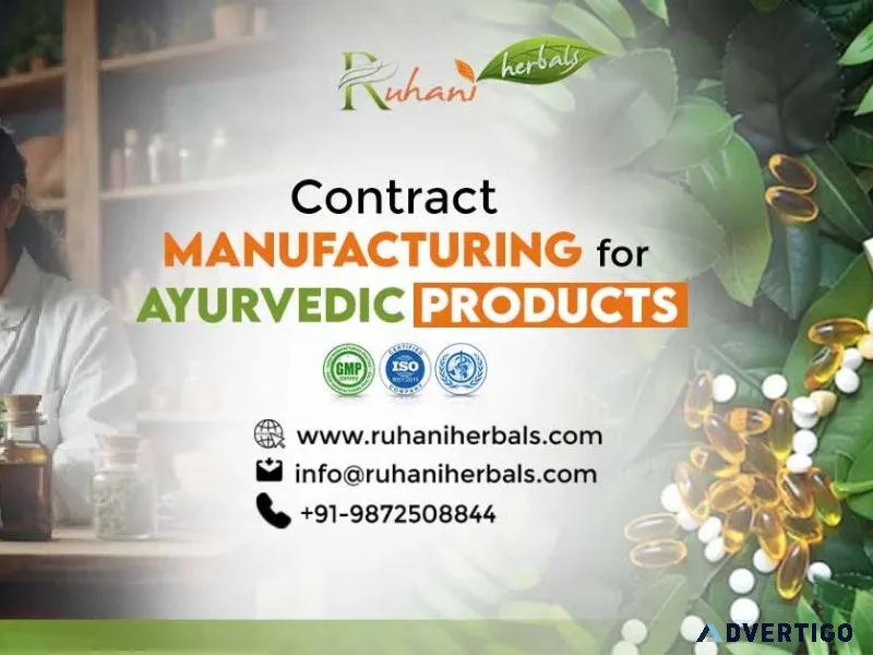 Reliable partner for herbal contract manufacturing businesses