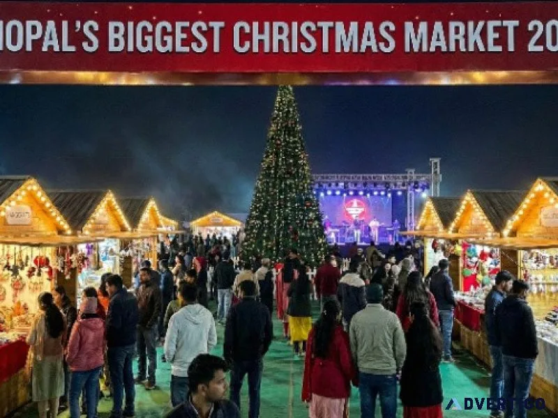 Minal christmas market minal shopping street