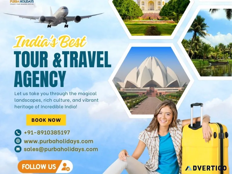 India’s best travel agency – purba holidays | book today