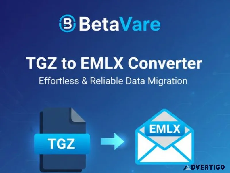 Professional betavare tgz to emlx converter for windows platform