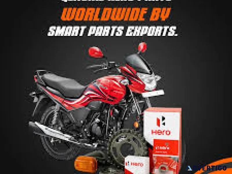 Need export-ready hero motorcycle spare parts from india?