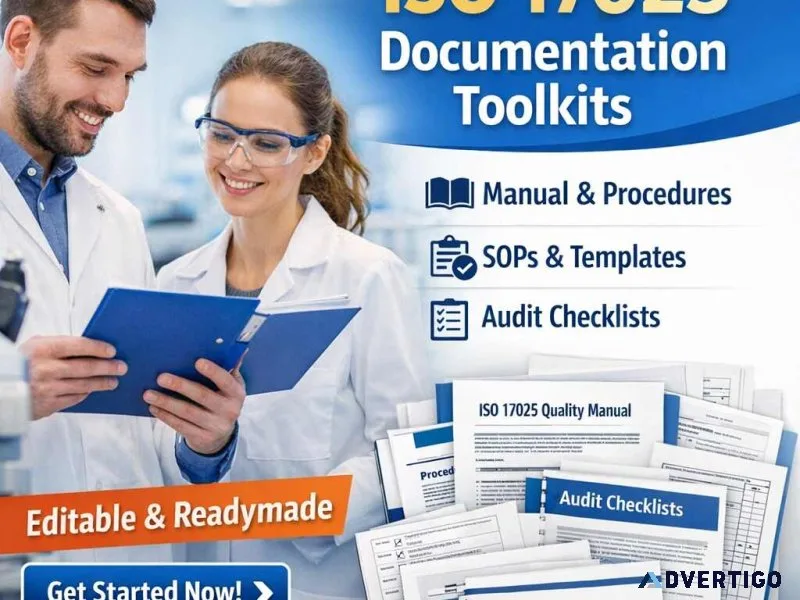 Iso 17025 documents toolkit for laboratories