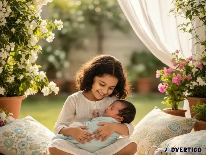 Safe & creative newborn photography in hyderabad