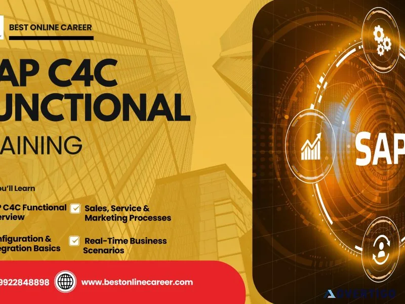 Sap c4c functional training