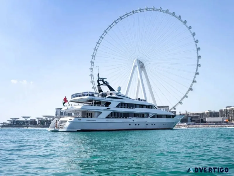 Luxury & exclusive yacht charter services in dubai