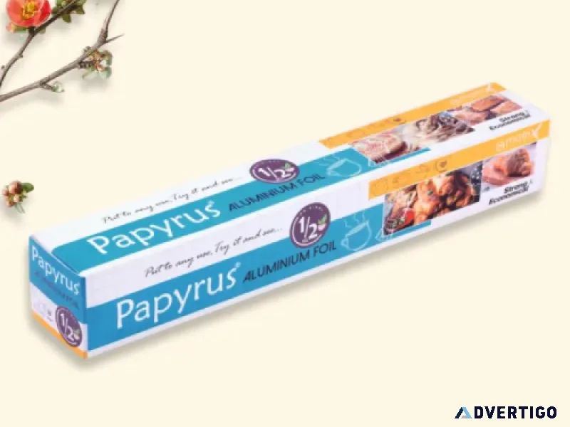 Aluminium foil rolls for packaging & kitchen use | bulk supplier