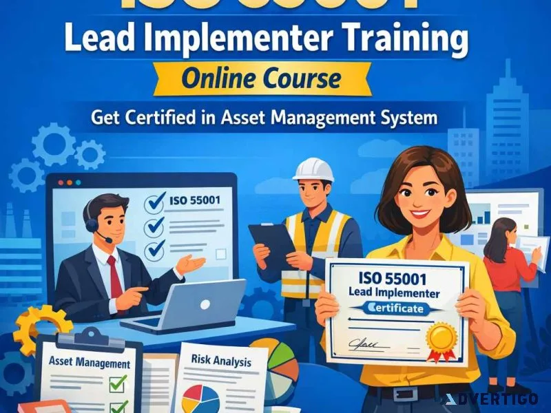 Online iso 55001 lead implementer course with certification