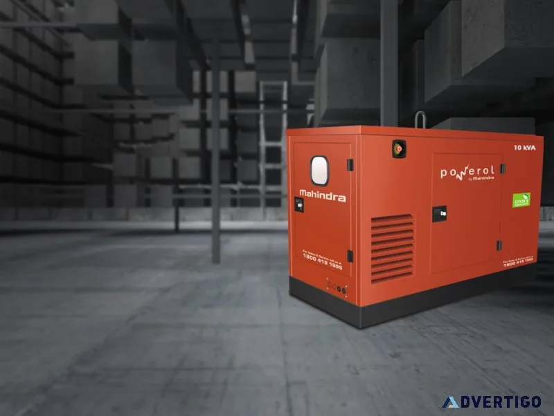 Reliable 10 kva / 15 kva gensets – book now