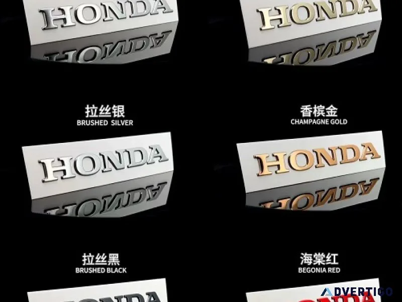Car badge maker in china