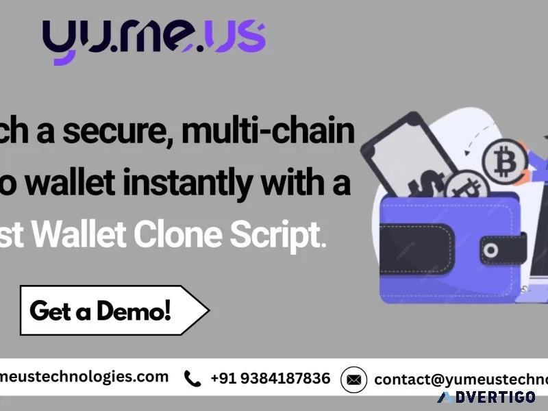 Launch secure multi-chain crypto wallet app