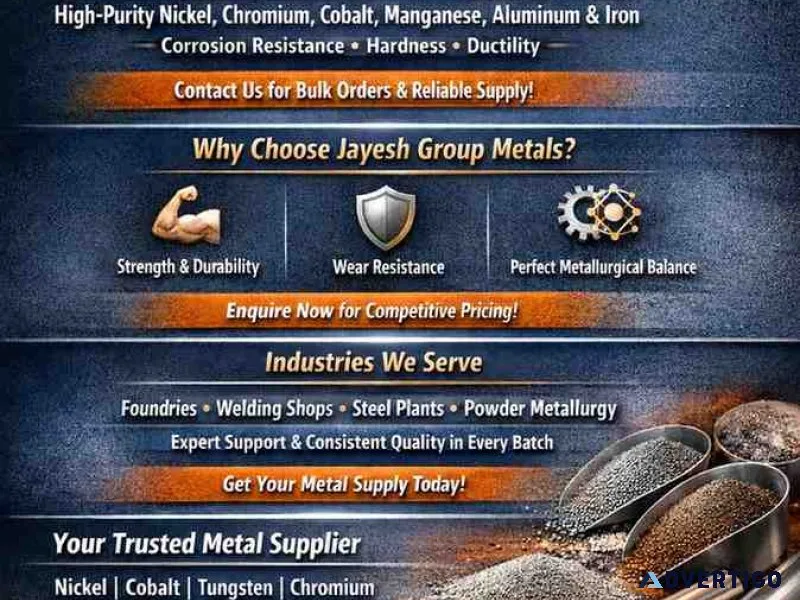 Get high purity metals for welding electrodes – call now