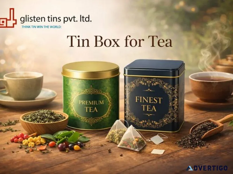 Reliable manufacturer for tin box for tea packaging