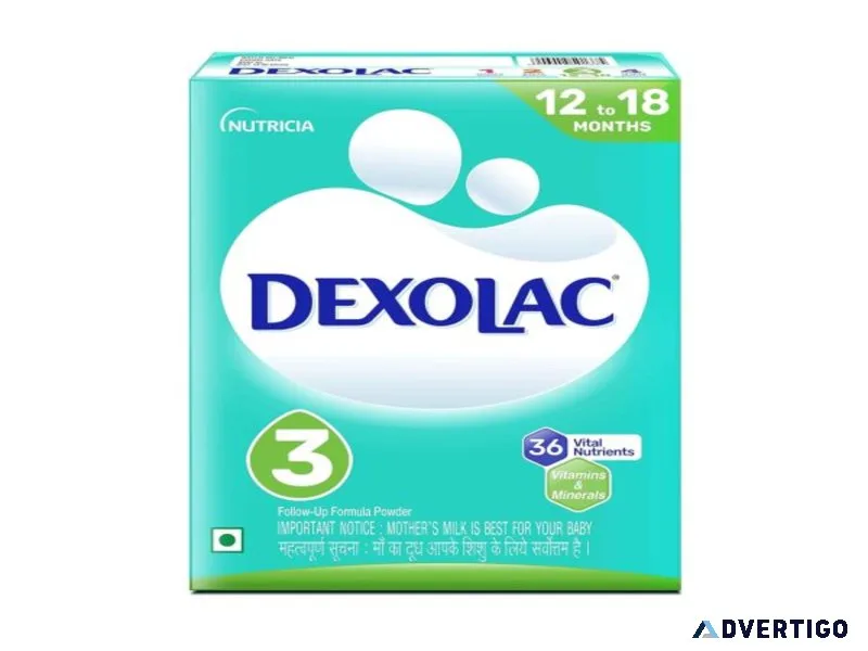 Dexolac stage 3 follow-up formula (12+ months) 400g refill pack