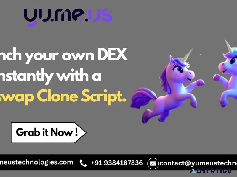 Launch your own uniswap-like dex – ready-made script