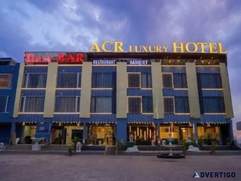 Acr luxury hotel – banquet hall & restaurant in mohali