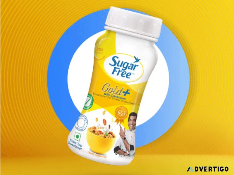 Sugar free gold plus sweetener for fitness conscious