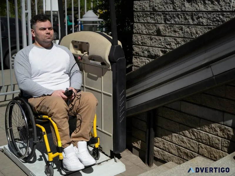 Reliable wheelchair platform lift for easy access