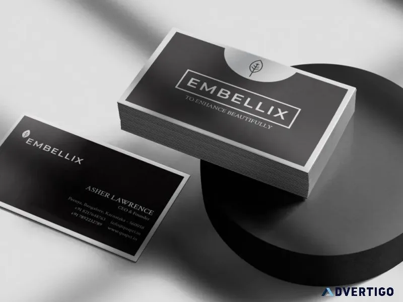 Premium visiting cards