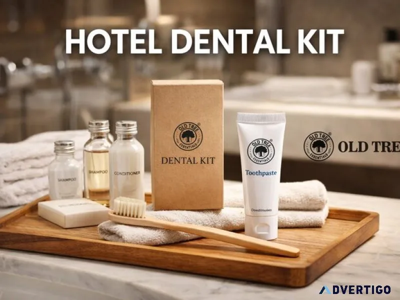 ⁠most reliable hotel dental kit supplier in india