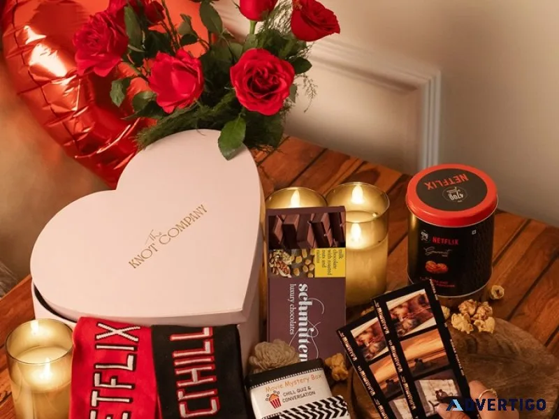 Best valentine’s day gift hampers online at the knot company