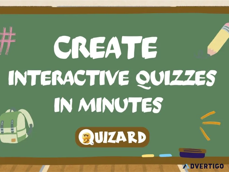 Turn your ideas into engaging quizzes with quizard