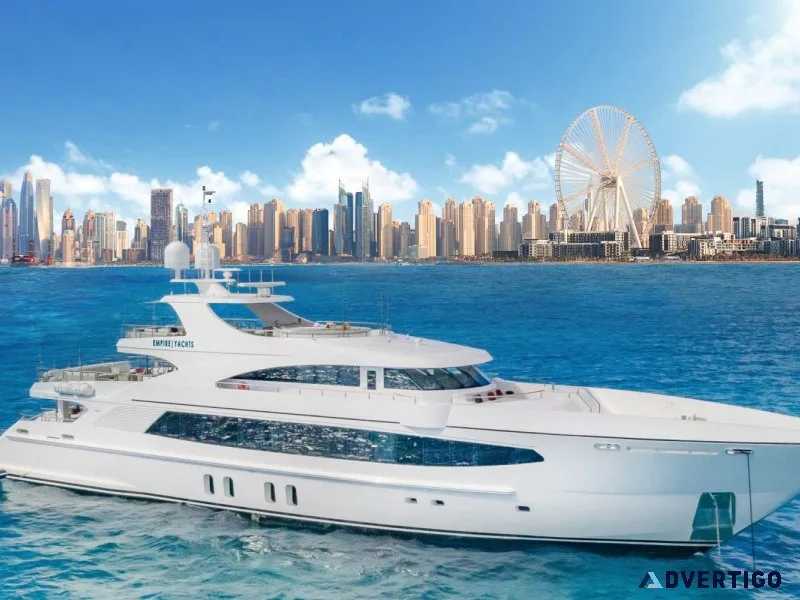 Luxury yacht rental in dubai – private & premium yacht experienc
