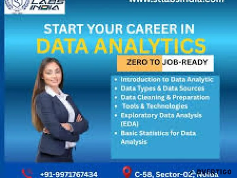 Best data analyst training institute in noida