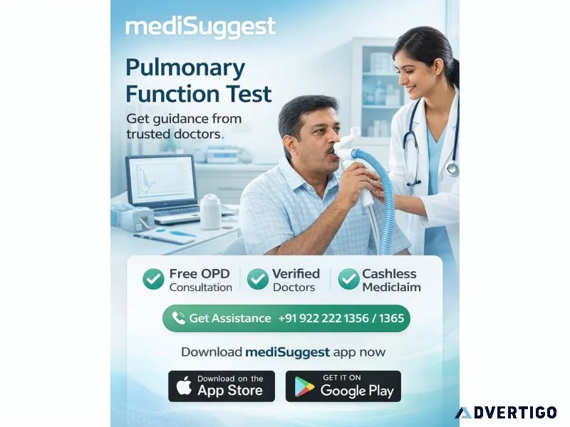 Pulmonary function test in malakpet