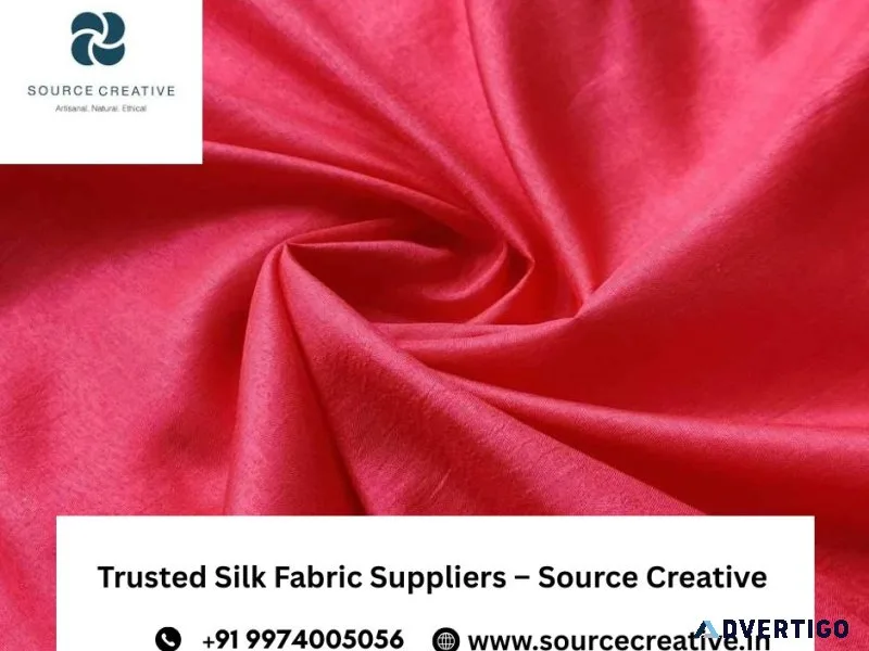 Trusted silk fabric suppliers – source creative
