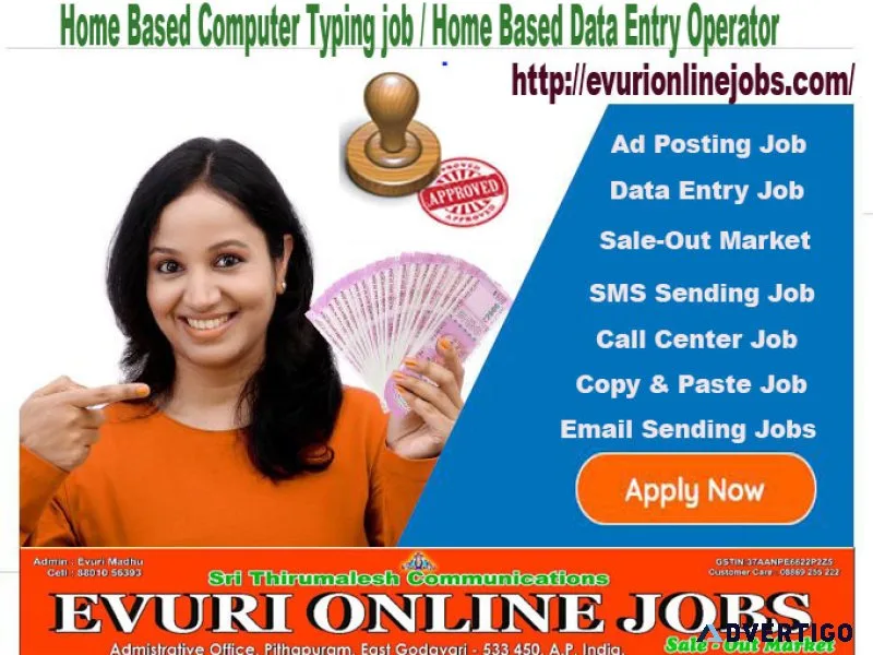 Completely trusted easy flexible data entry job