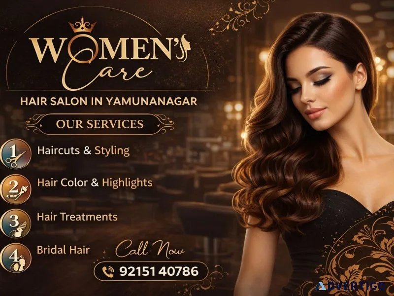 Why is women’s care the top hair salon in yamunanagar?